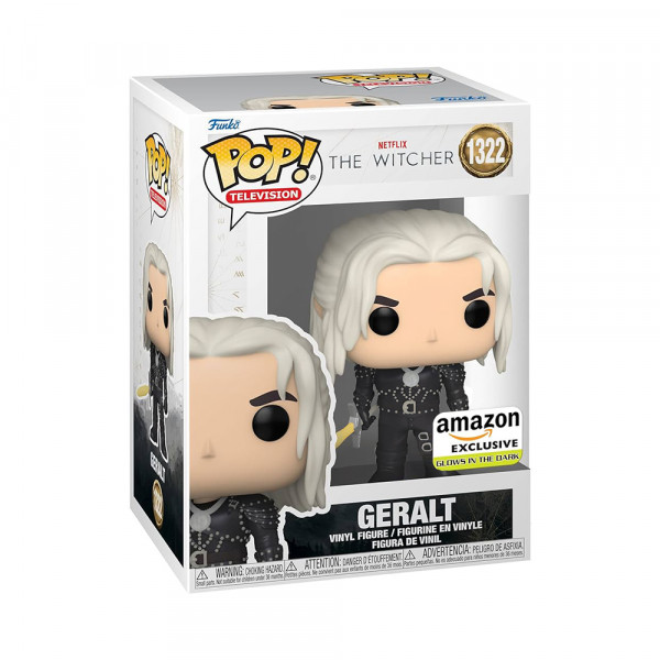 Funko POP! TV Netflix The Witcher: Geralt (Glows in the Dark)